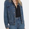 Clothing L'AGENCE Denim Jackets | Mack Oversized Jacket