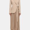 Clothing SIMKHAI Maxi | Ambretta Combo Blazer Dress Hazelwood