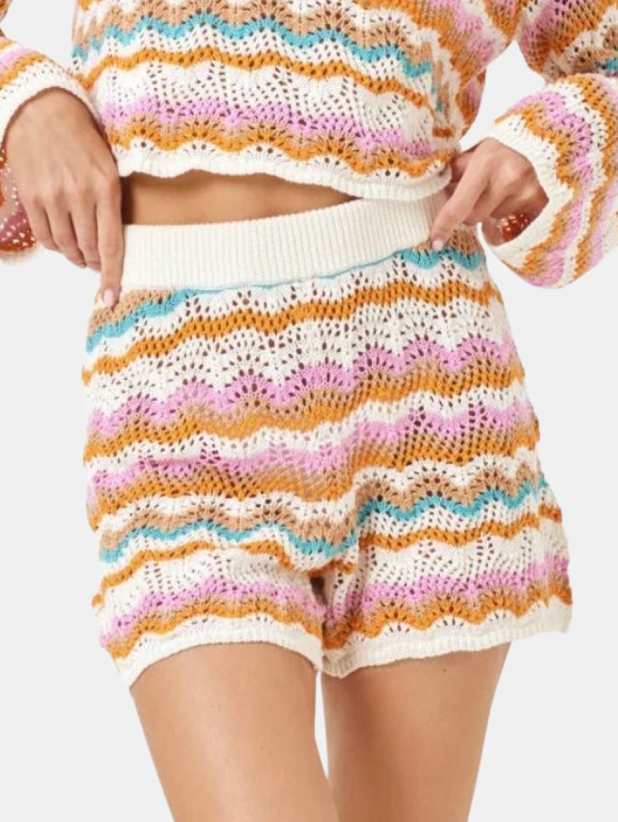 Clothing L SPACE Shorts | Sun Ray Short Daybreak Stripe