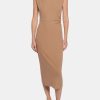 Clothing NATION Midi | Clarisse Draped Dress Dubai