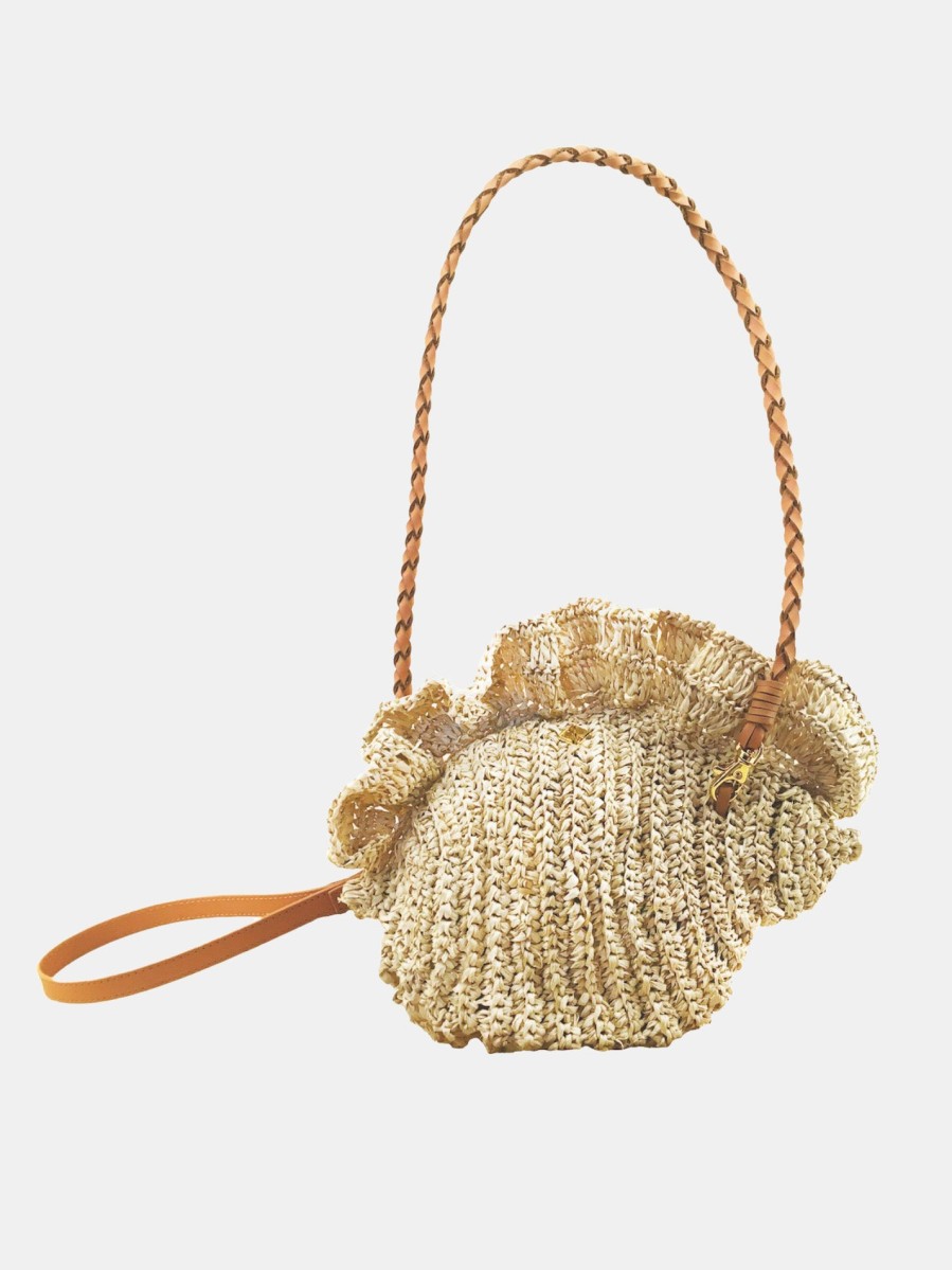 Accessories ARANAZ | Concha Mini Shoulderbag Natural