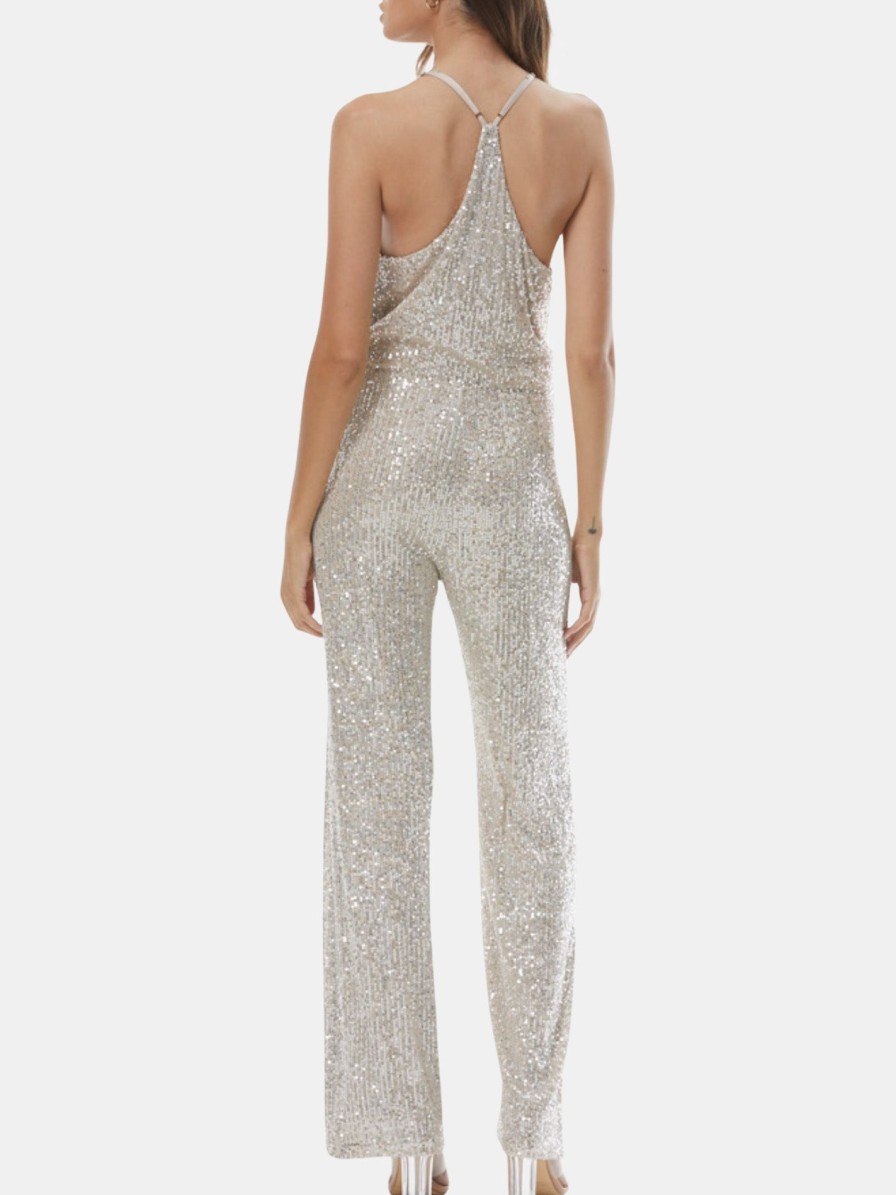 Clothing YFB | Maxim Jumpsuit Champagne