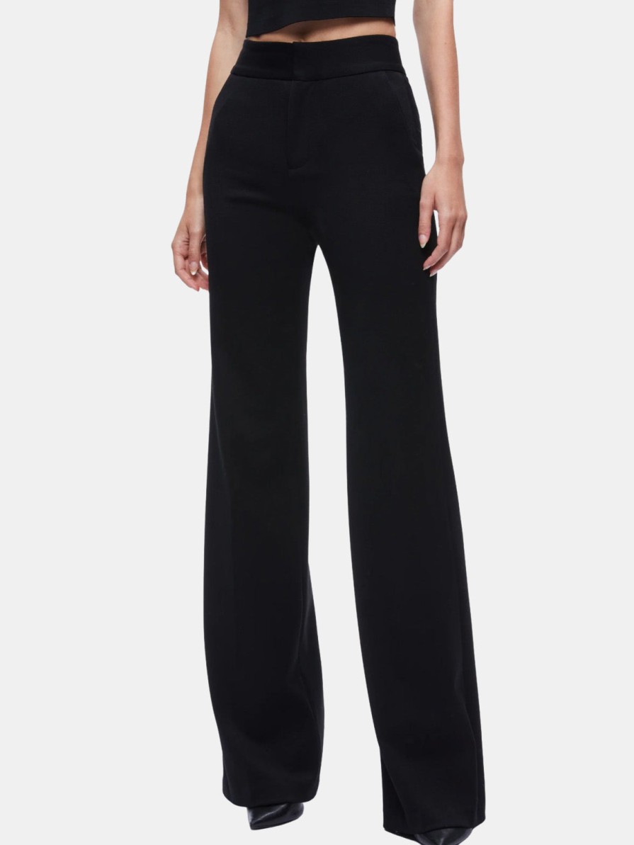 Clothing ALICE + OLIVIA Pants | Deanna High Rise Boot Pant Black