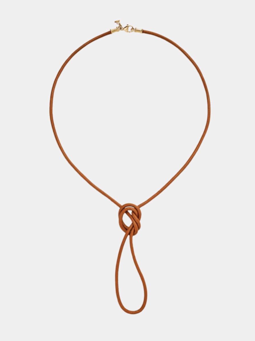 Accessories Temple St Clair Fine Jewelry | 18K Leather Cord 32"