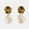 Accessories Lizzie Fortunato Earrings | Coin Reflection Earrings Gold