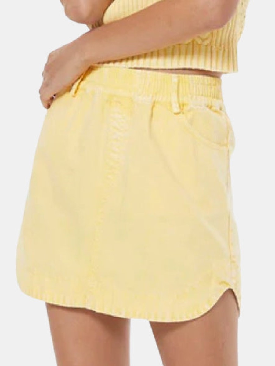 Clothing YFB Young Fabulous Broke Skirts | Dixie Mirco Mini Skirt Sunray