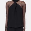 Clothing ANINE BING Tanks | Becca Top Black