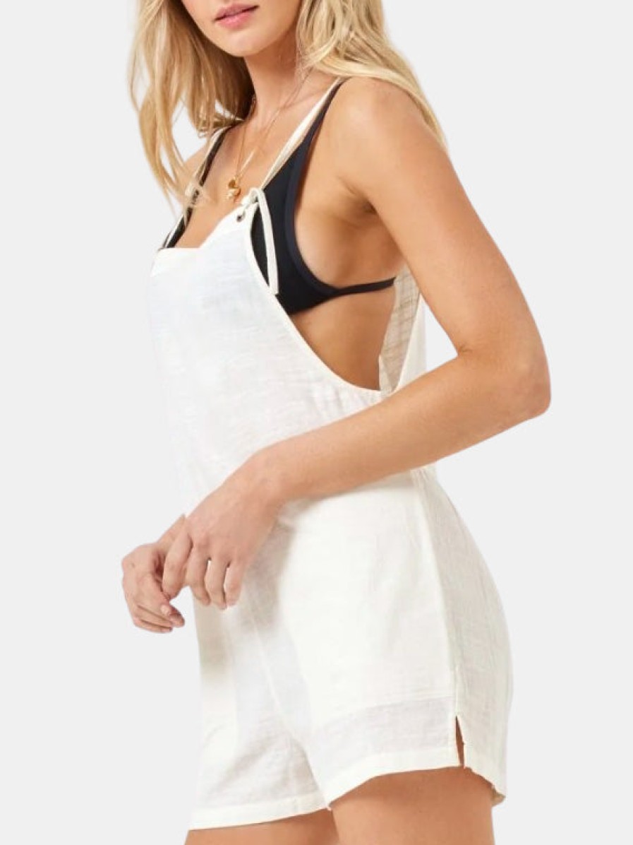 Clothing L*SPACE | Indy Romper Cream