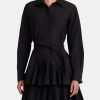 Clothing DEREK LAM Mini | Sterling Pleated Mini Dress Black