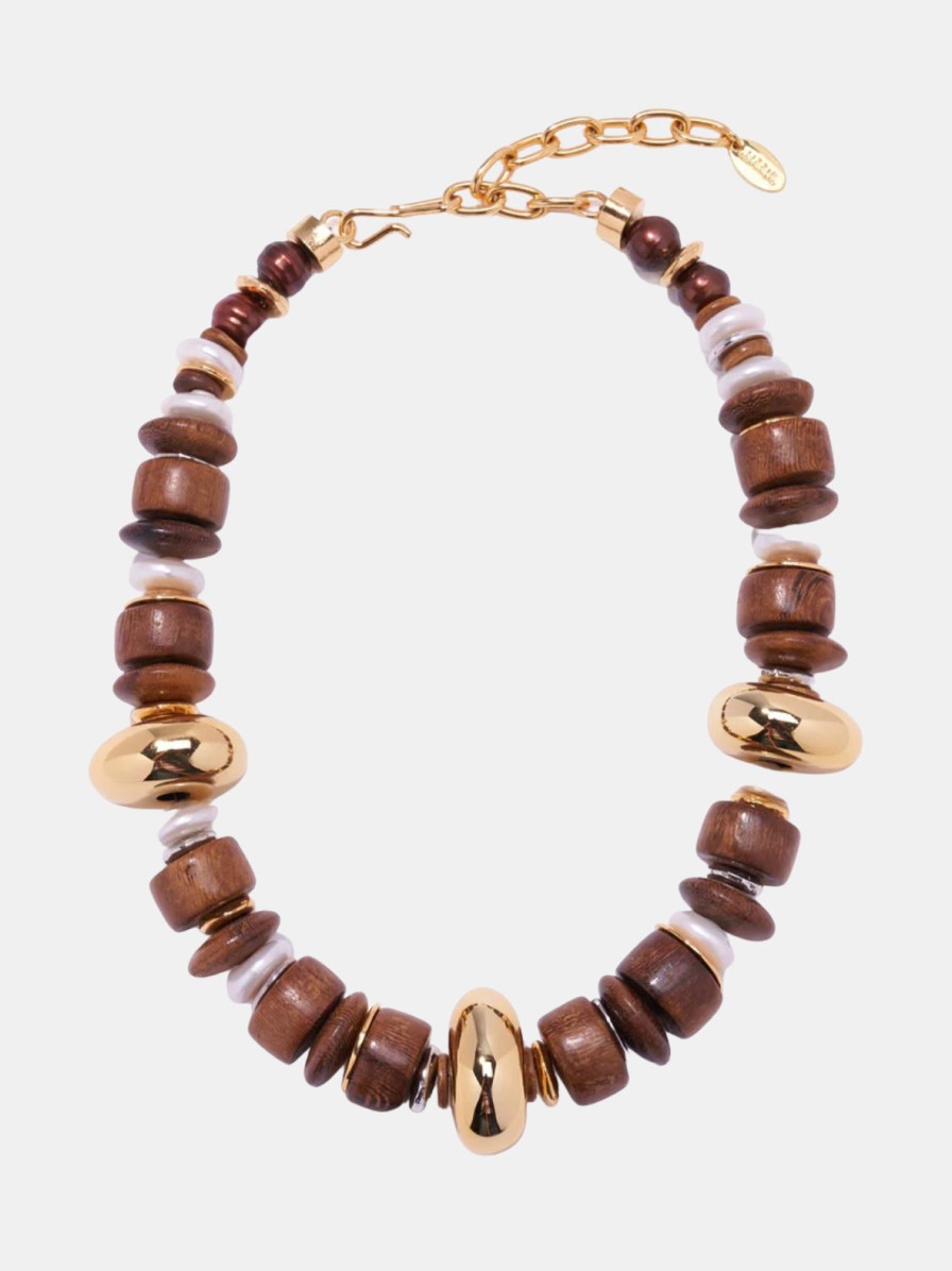 Accessories Lizzie Fortunato | Robles Necklace Brown