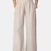 Clothing STILLWATER | Linen Knotch Waist Pant