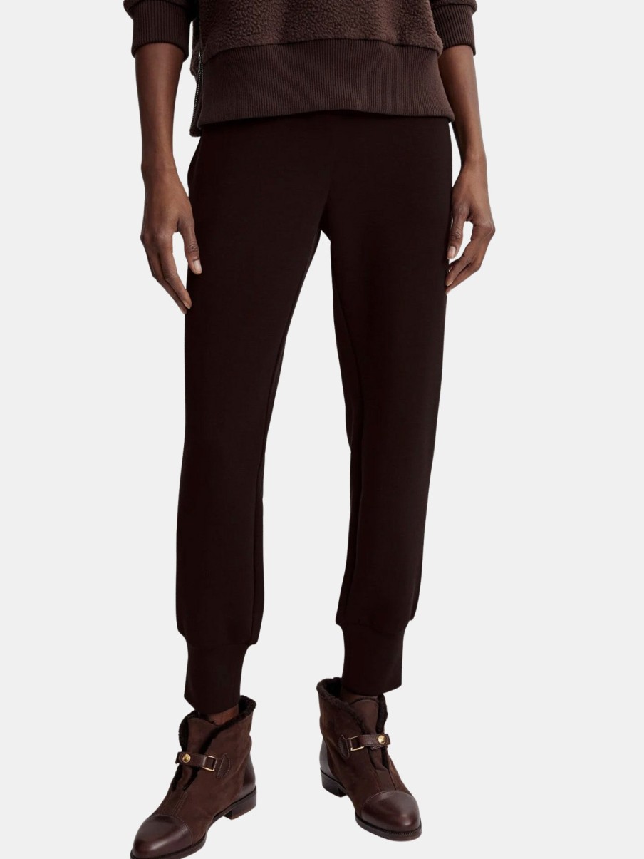 Clothing VARLEY | The Slim Cuff Pant 25" Coffee Bean