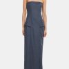 Clothing BEC + BRIDGE Maxi | Jesse Strapless Maxi Dress Charcoal