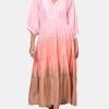 Clothing JULIET DUNN Maxi | V-Neck Loose Maxi Dress Candy