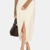 Clothing SIMKHAI Midi | Hunter Midi Wrap Skirt Natural