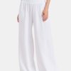 Clothing Monrow | Gauze Smocked Flare Pant