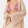 Clothing SPELL | Salina Crochet Cardigan Natural