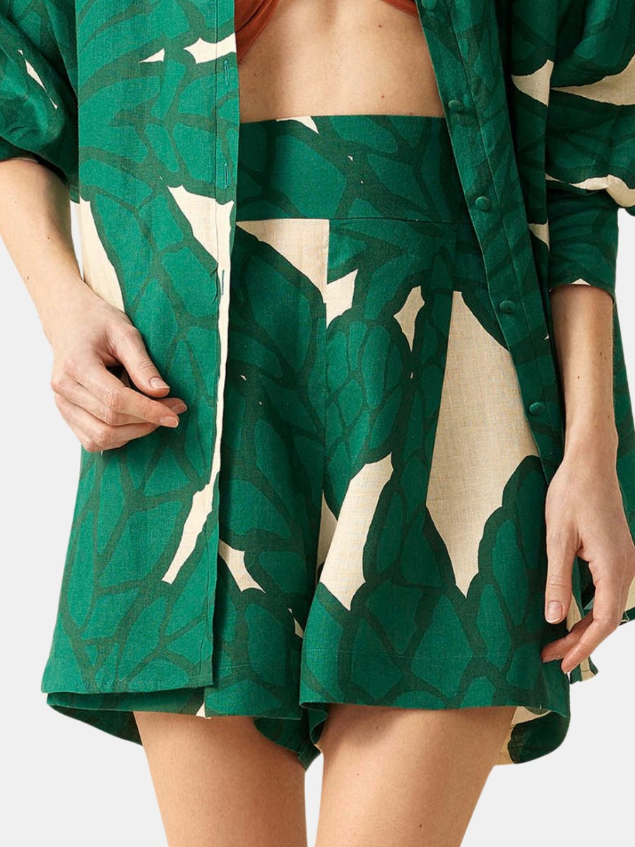 Clothing Eugenia Fernāndez Shorts | Short Baru Green