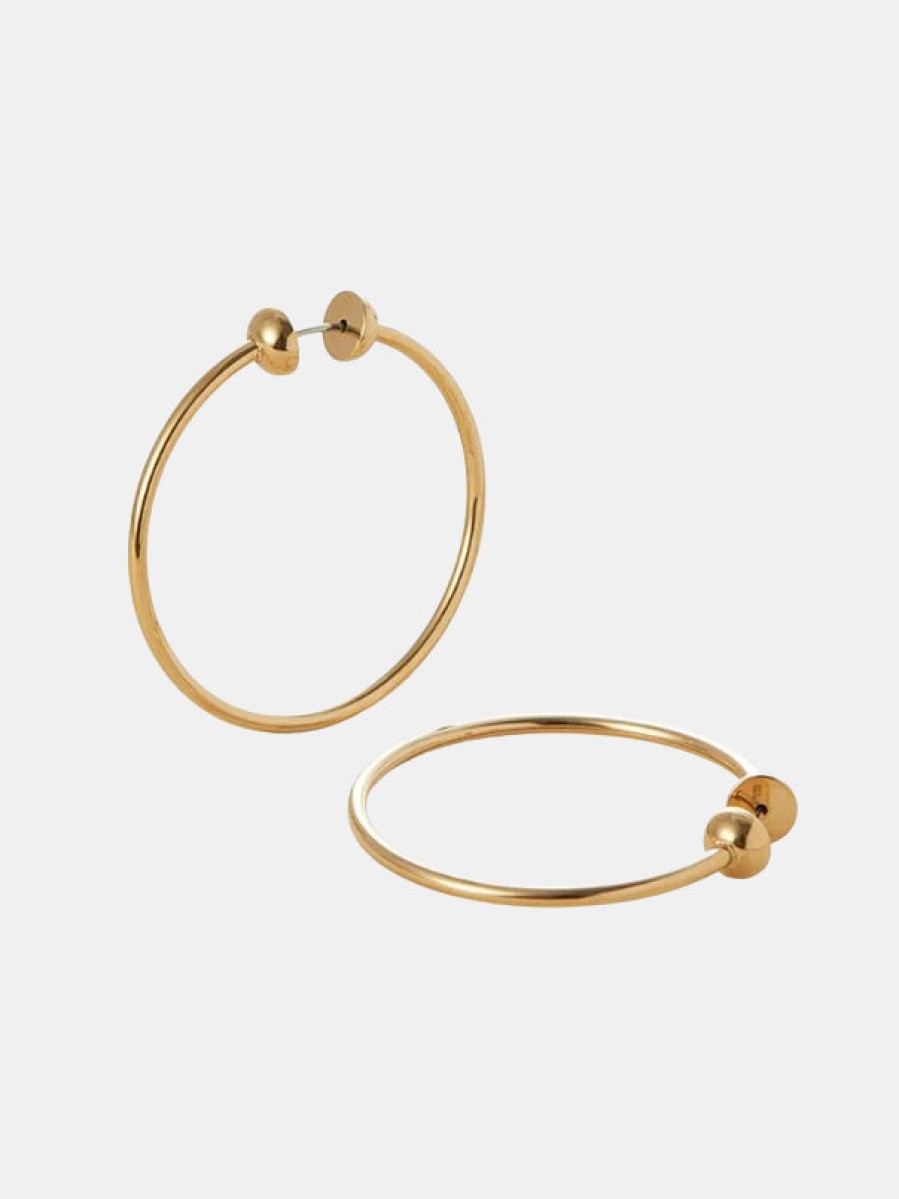 Accessories JENNY BIRD Earrings | Icon Hoops Small Gold