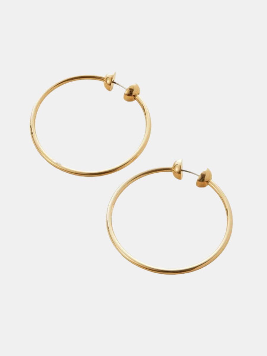 Accessories JENNY BIRD Earrings | Icon Hoops Small Gold