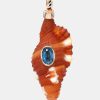 Accessories DEZSO Fine Jewelry | Triton Shell Blue Zircon