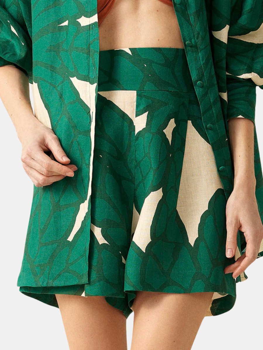 Clothing Eugenia Fernāndez | Short Baru Green