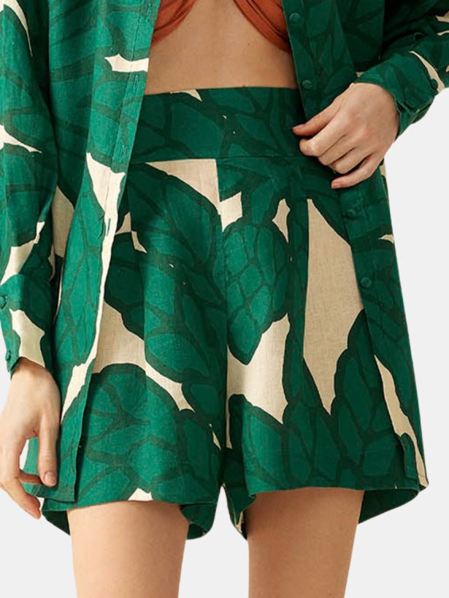 Clothing Eugenia Fernāndez | Short Baru Green