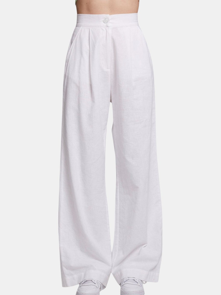 Clothing Chaser Pants | Campania Trousers White