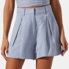 Clothing Astr The Label Shorts | Jacinta Short Slate Blue