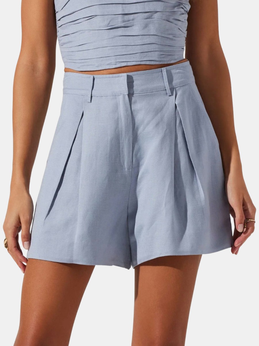 Clothing Astr The Label Shorts | Jacinta Short Slate Blue