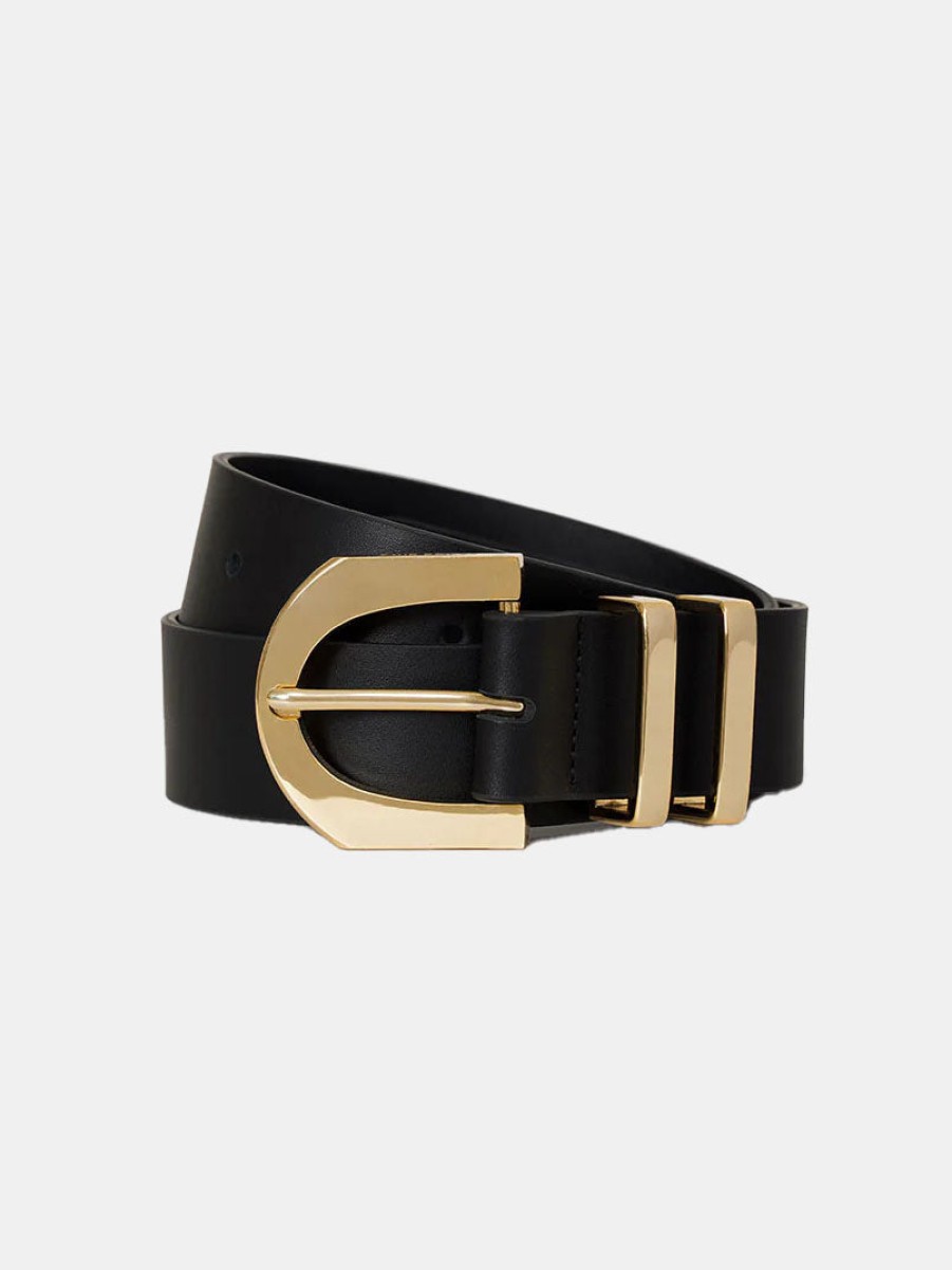 Accessories ANINE BING | Soraya Belt Black