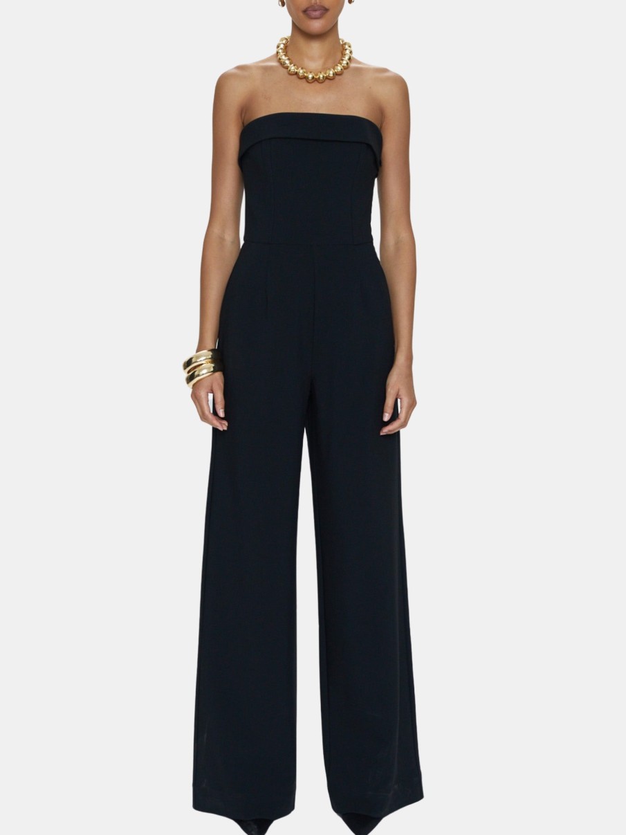 Clothing PISTOLA | Valentina Jumpsuit Black