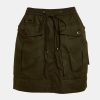 Clothing LOVE THE LABEL Skirts | Lola Mini Skirt Olive