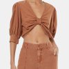 Clothing YFB Young Fabulous Broke | Miranda Top Caramel