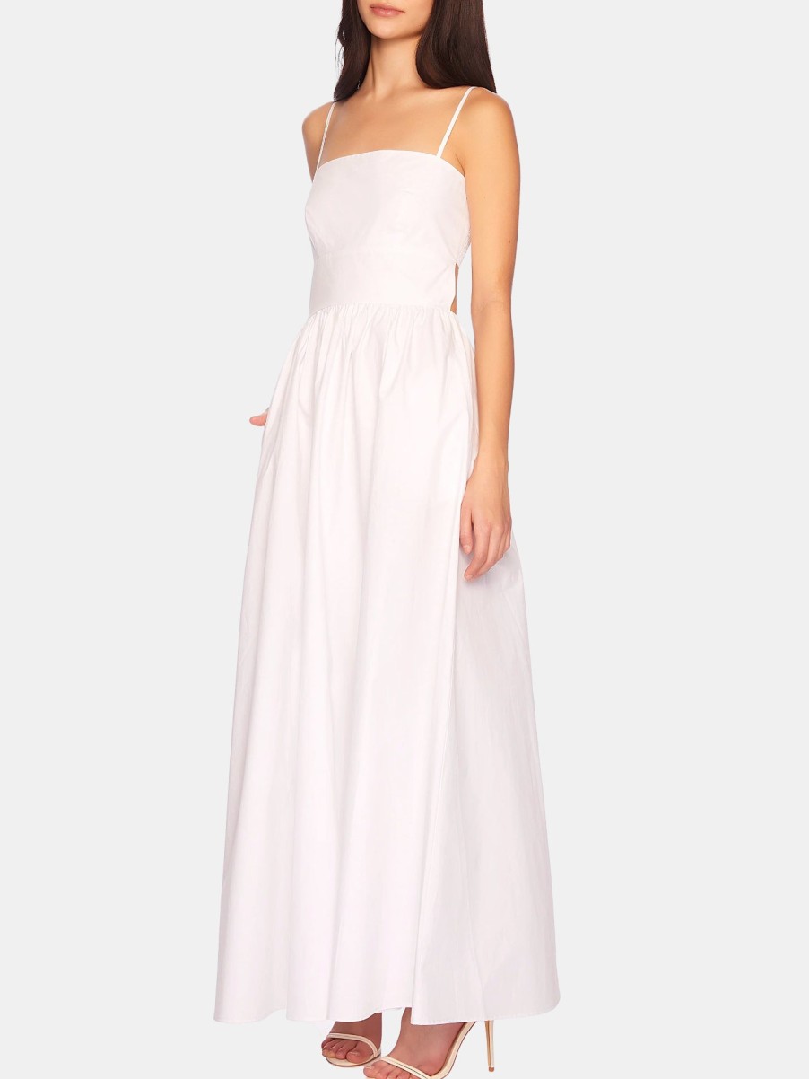 Clothing Susana Monaco Maxi | Poplin Open Back Dress