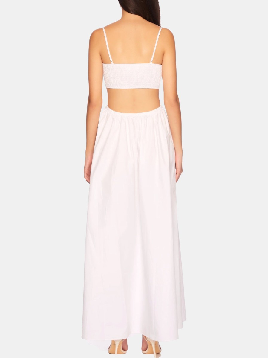 Clothing Susana Monaco Maxi | Poplin Open Back Dress