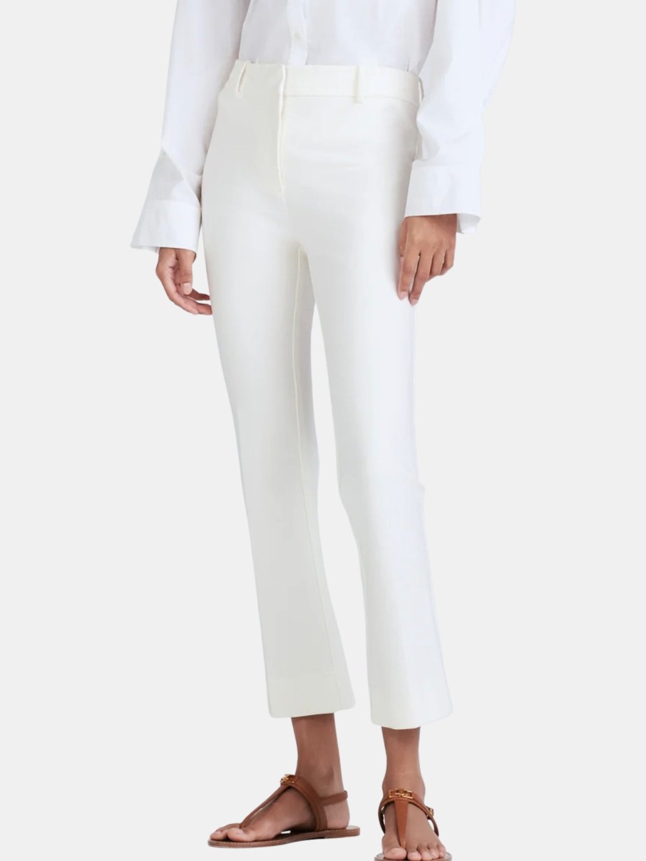 Clothing DEREK LAM Pants | Crosby Cropped Flare Trouser