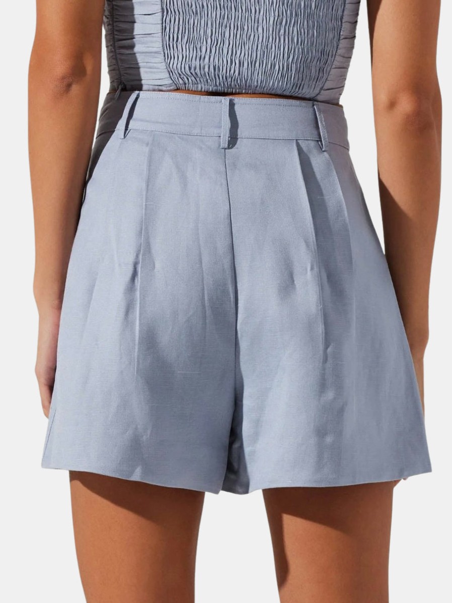 Clothing Astr The Label | Jacinta Short Slate Blue