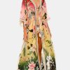 Clothing Agua Bendita Maxi | Sam Sally Tunic Cover Up Multicolor