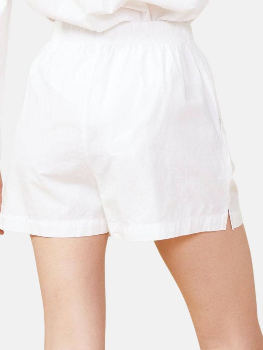 Clothing Monrow Shorts | Poplin Paperbag Shorts White