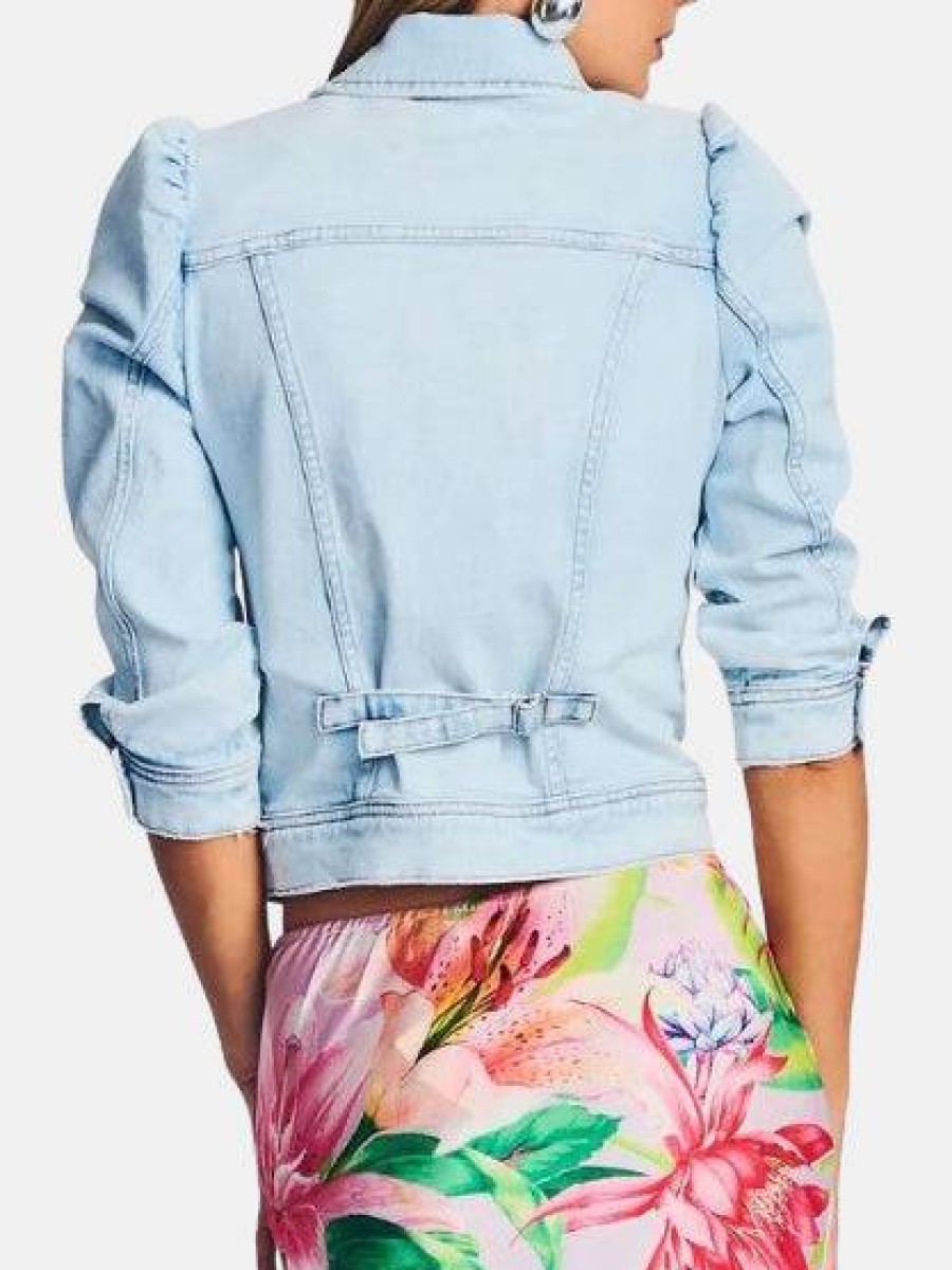 Clothing Retrofete Denim Jackets | Ada Denim Jacket Vivid