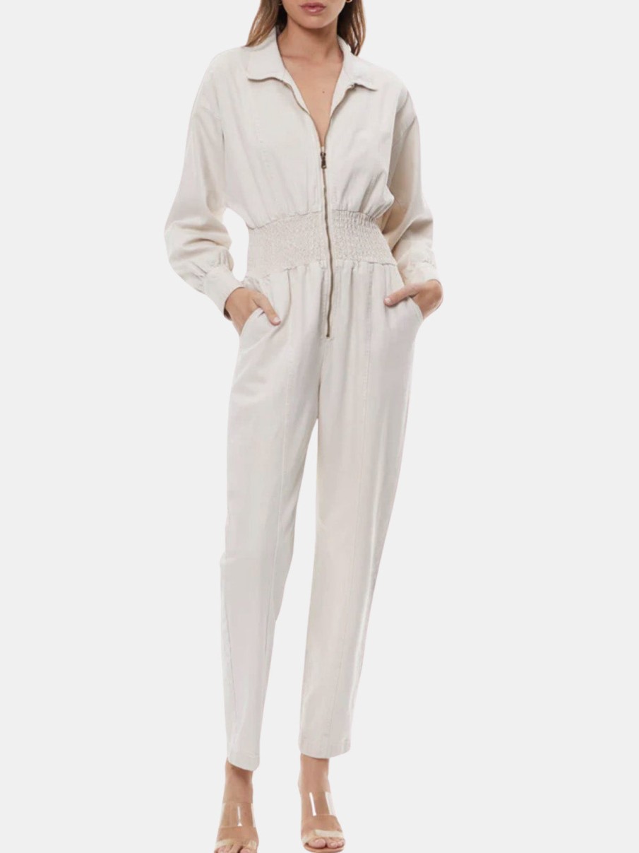 Clothing YFB | Oscar Jumpsuit Sea Salt