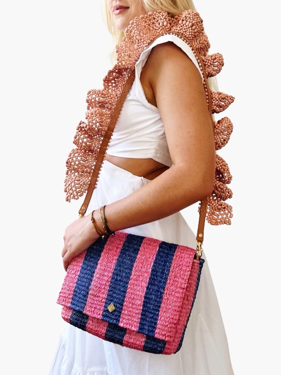 Accessories Aranaz | Candy Stripes Shoulder Bag