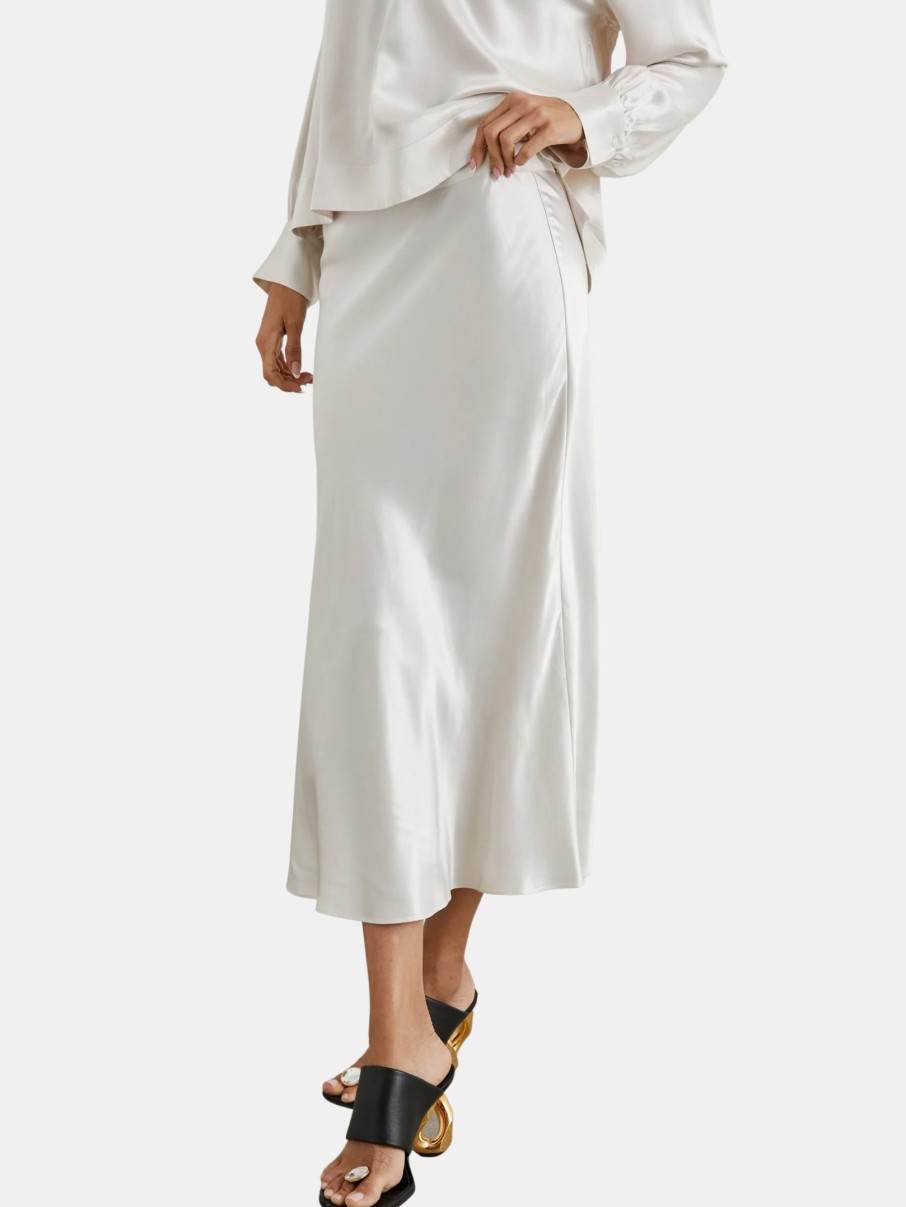 Clothing RAILS Midi | Berlin Skirt Ivory