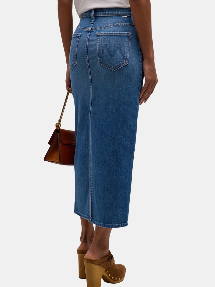 Clothing MOTHER DENIM Skirts | The Pencil Pusher New Sheriff In Town