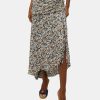 Clothing Veronica Beard Midi | Lucien Skirt Black Multi