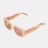 Accessories Pared Eyewear | Jordan Simek X Pared Straight Cream Toffee Swirl