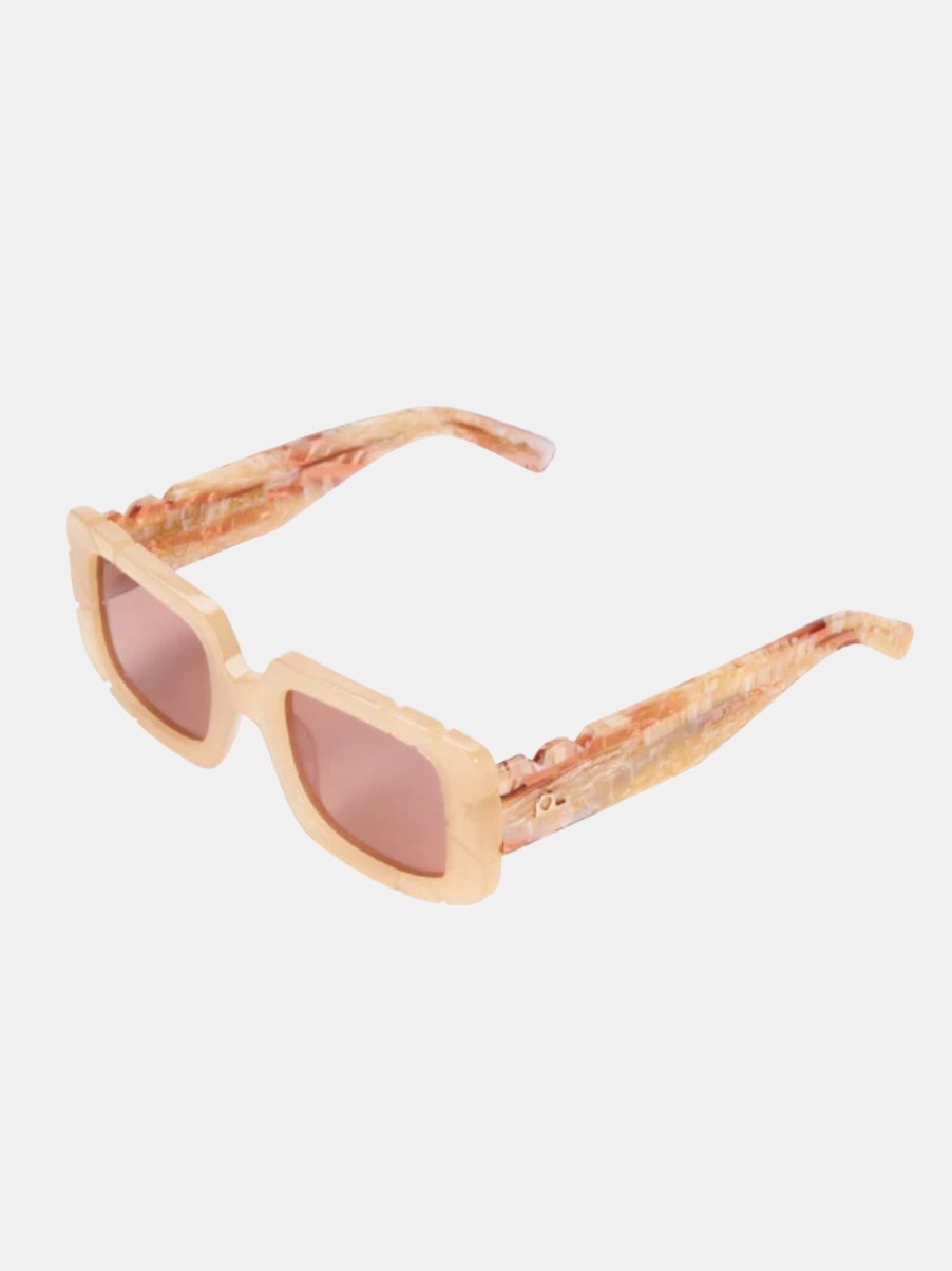 Accessories Pared Eyewear | Jordan Simek X Pared Straight Cream Toffee Swirl