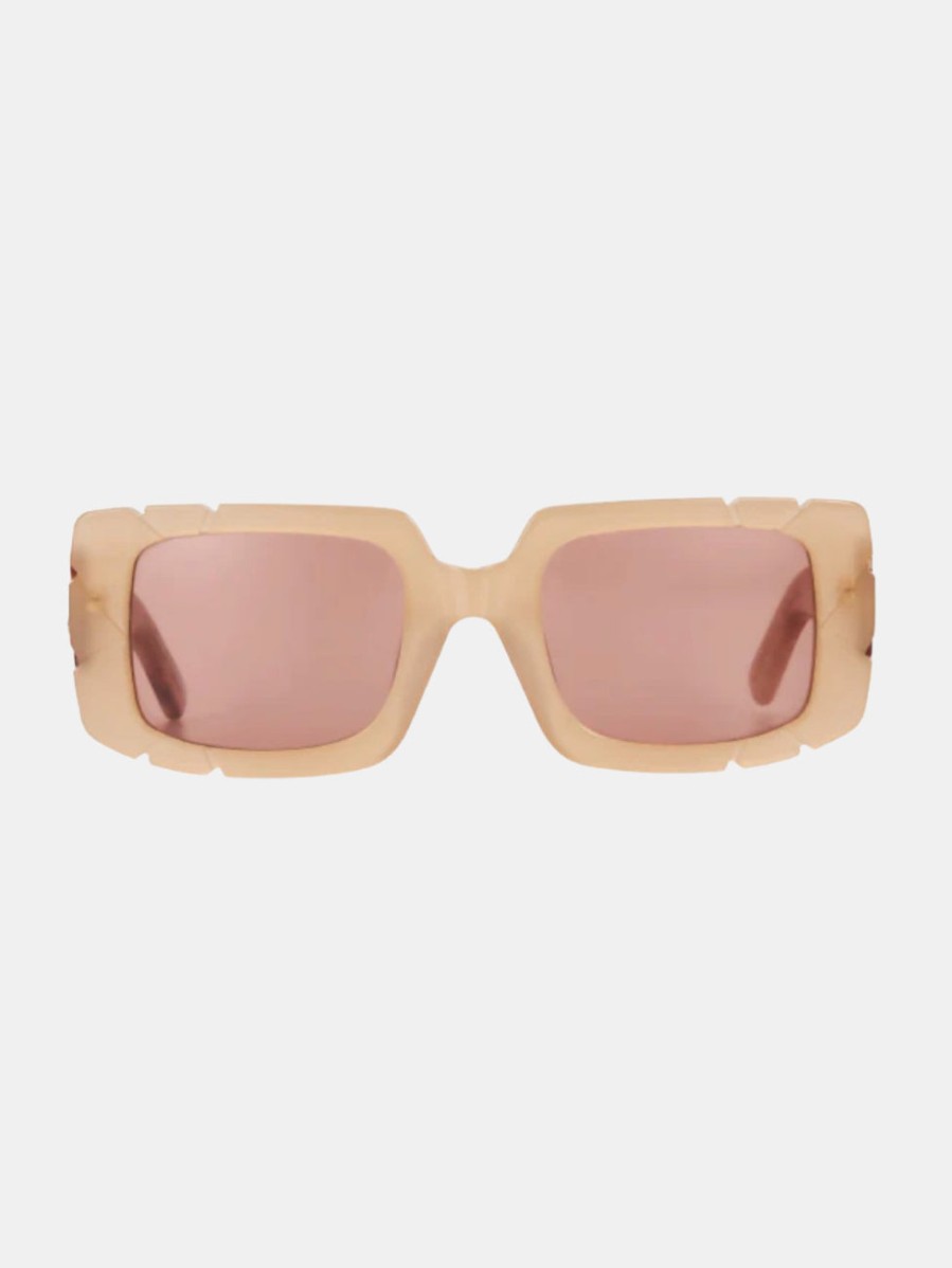 Accessories Pared Eyewear | Jordan Simek X Pared Straight Cream Toffee Swirl