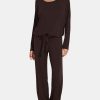 Clothing EBERJEY | Gisele Tencel Modal Slouchy Pj Set Java